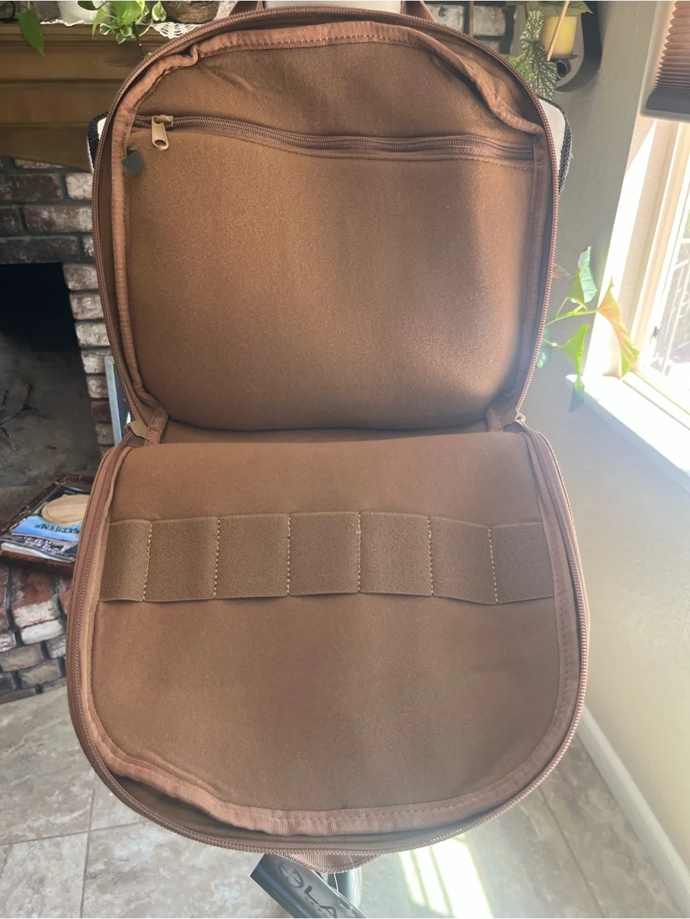 Tactical Duffel Bag in Brown